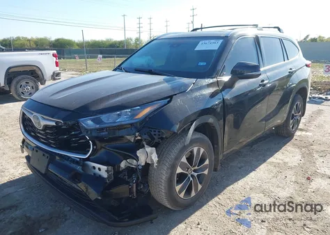 2020 Toyota Highlander Xle из США, поврежденный, VIN 5TDGZRBH0LS518655